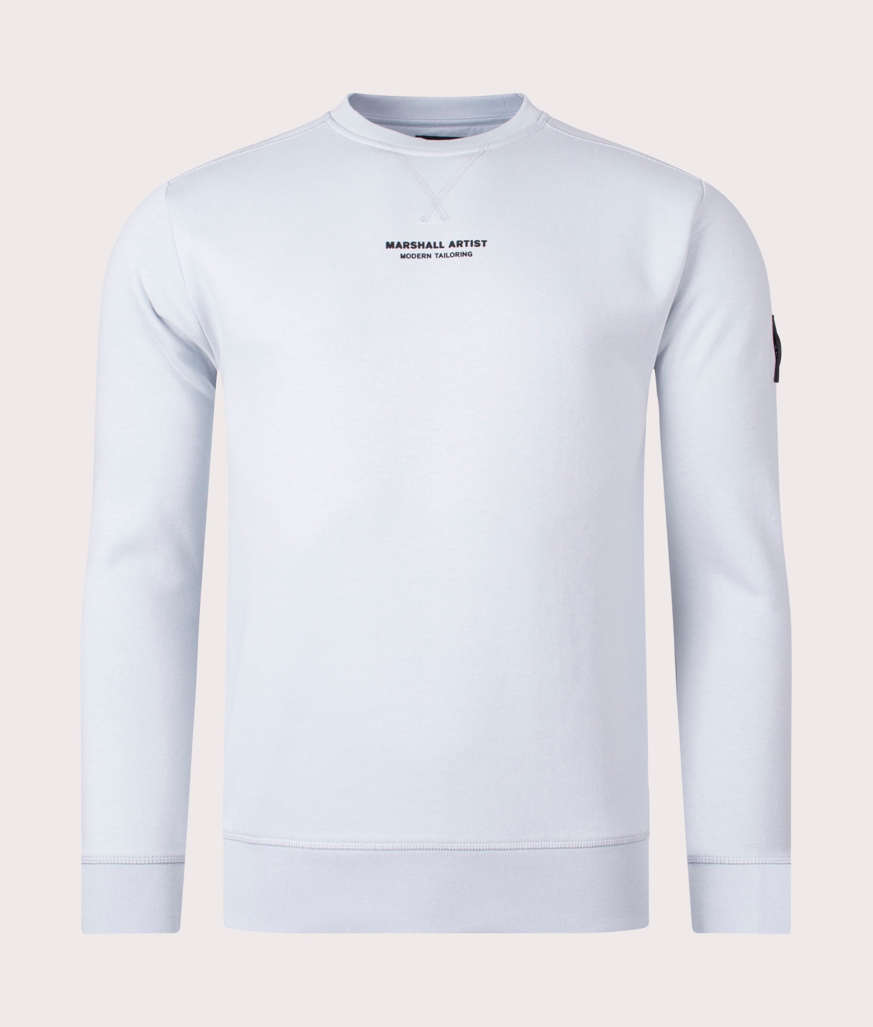 Siren-Crew-Neck-Sweatshirt-Dolphin-Grey-Marshall-Artist-EQVVS