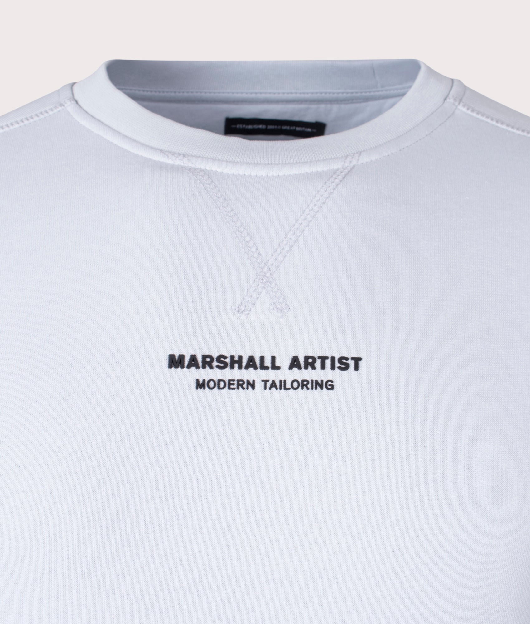 Siren-Crew-Neck-Sweatshirt-Dolphin-Grey-Marshall-Artist-EQVVS