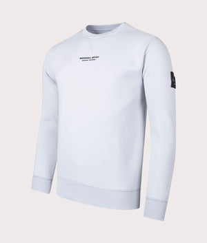 Siren-Crew-Neck-Sweatshirt-Dolphin-Grey-Marshall-Artist-EQVVS