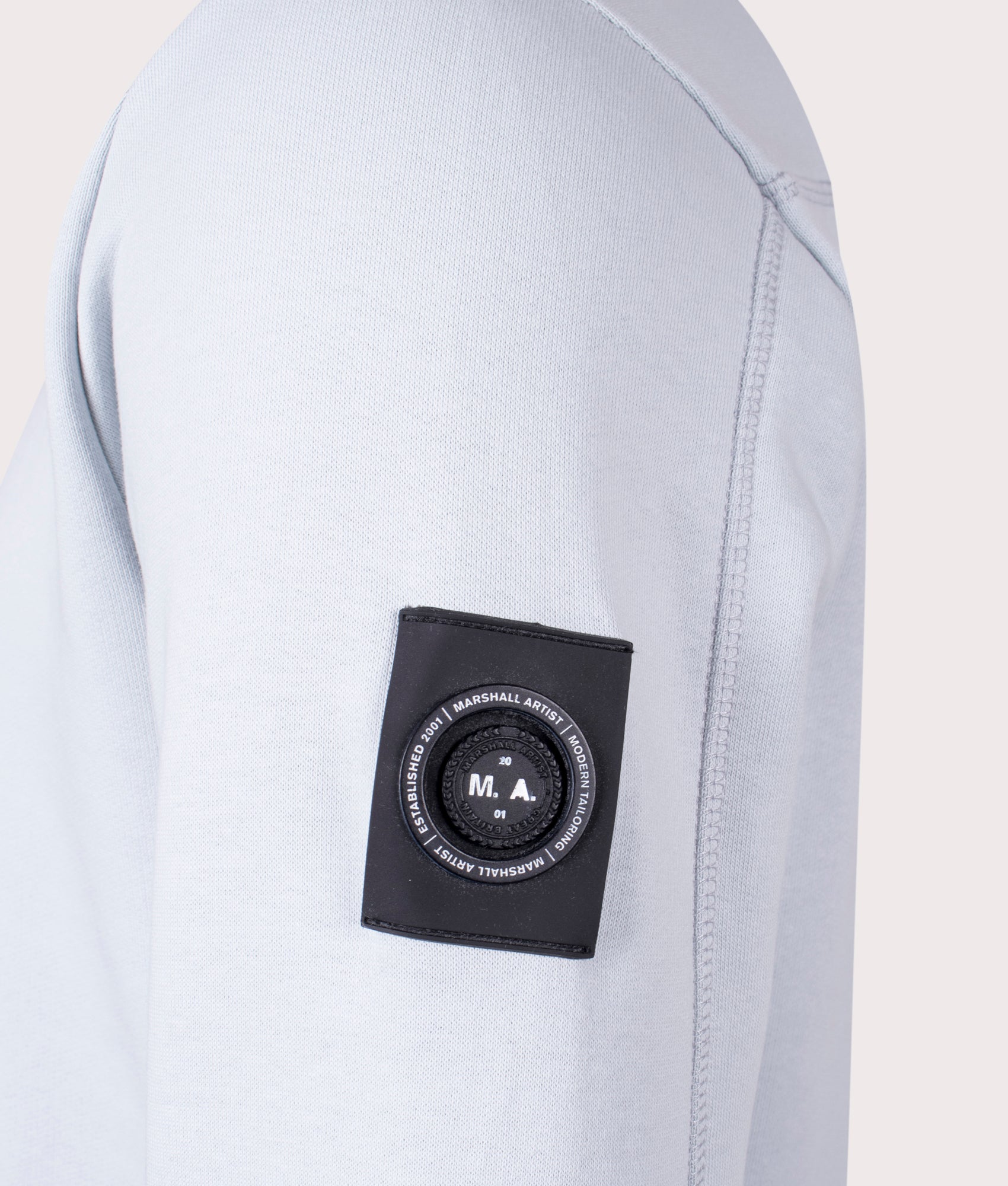 Siren-Crew-Neck-Sweatshirt-Dolphin-Grey-Marshall-Artist-EQVVS