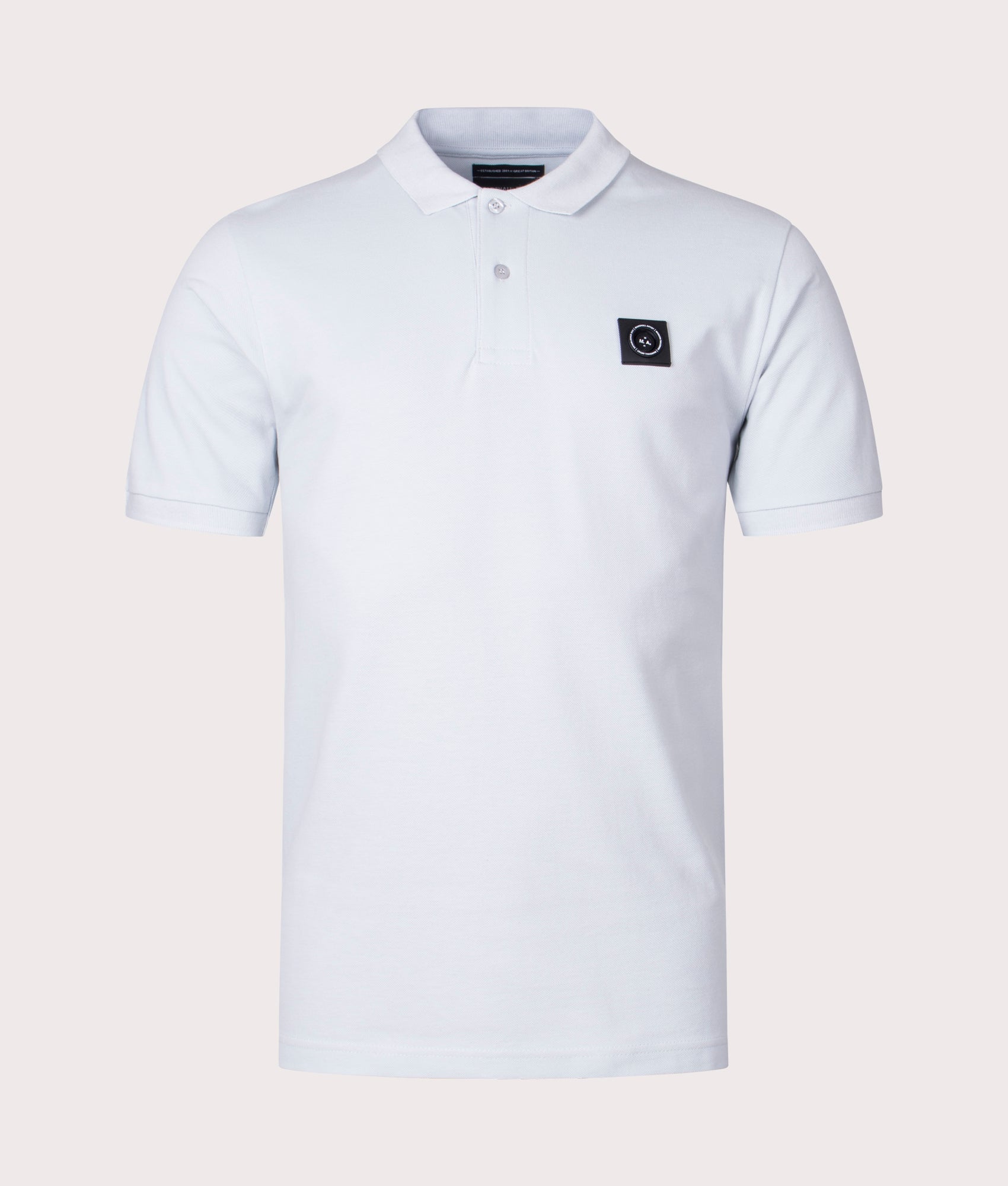 Siren-Polo-Shirt-Dolphin-Grey-Marshall-Artist-EQVVS