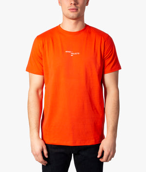 Niels-Nautical-Logo-T-Shirt-Rescue-Orange-Norse-Projects-EQVVS
