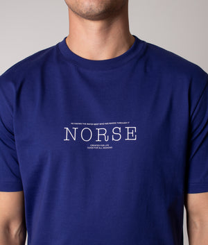 Relaxed-Fit-Johannes-Norse-Logo-T-Shirt-Ultra-Marine-Norse-Projects-EQVVS