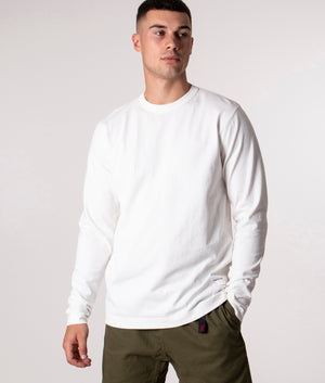 Relaxed-Fit-Holger-Tab-Series-Logo-Long-Sleeve-T-Shirt-White-Norse-Projects-EQVVS