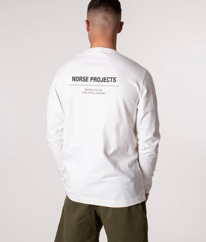 Relaxed-Fit-Holger-Tab-Series-Logo-Long-Sleeve-T-Shirt-White-Norse-Projects-EQVVS