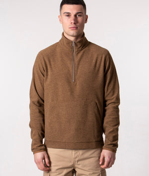 Frederik-Fleece-Half-Zip-Sweatshirt -Duffle-Norse-Projects-EQVVS