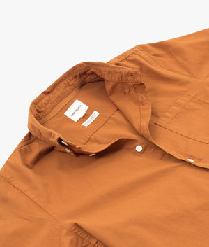 Anton-Light-Twill-Shirt-Rufous-Orange-Norse-Projects-EQVVS