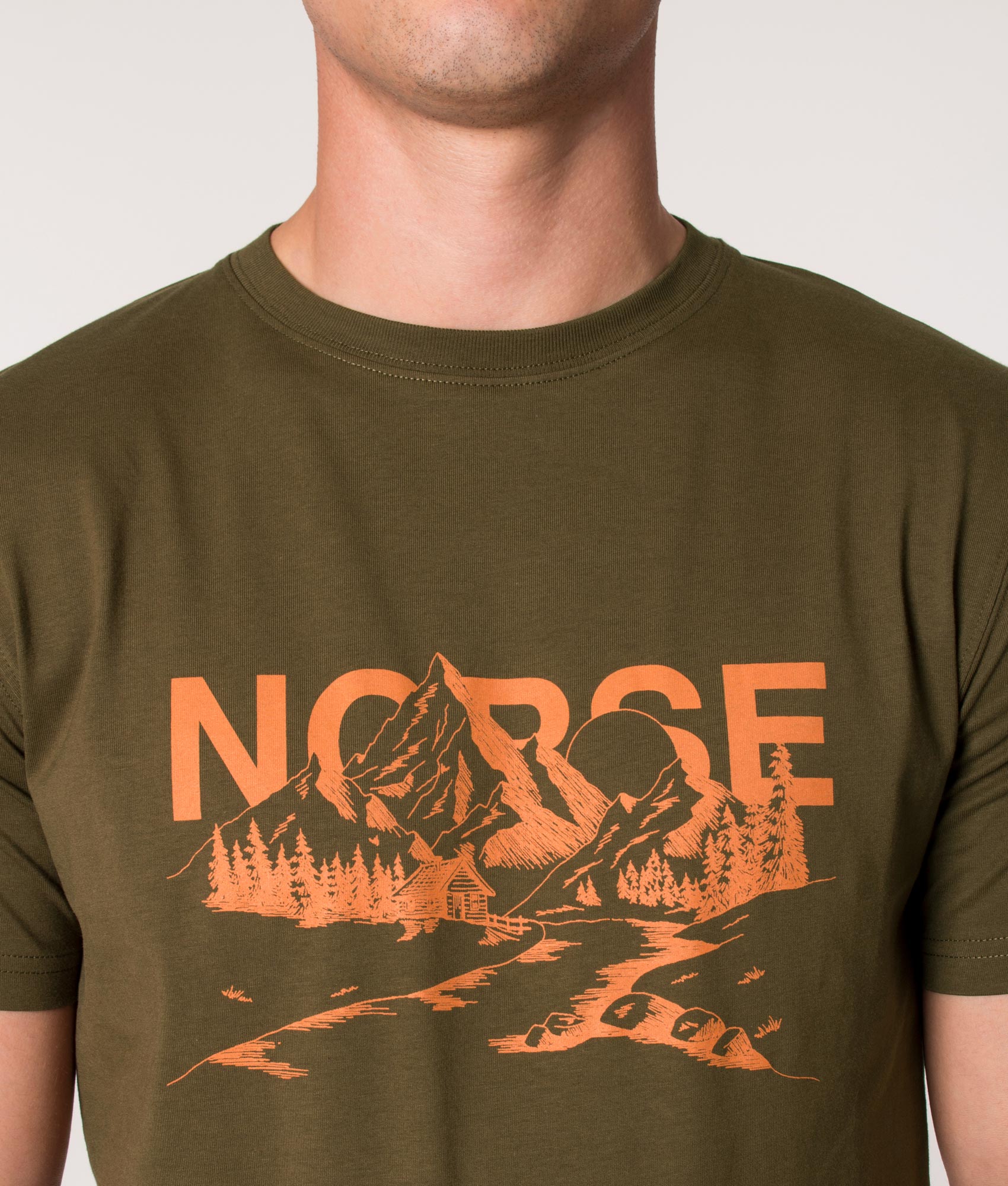 Niels-Mountain-T-Shirt-Dark-Olive-Norse-Projects-EQVVS