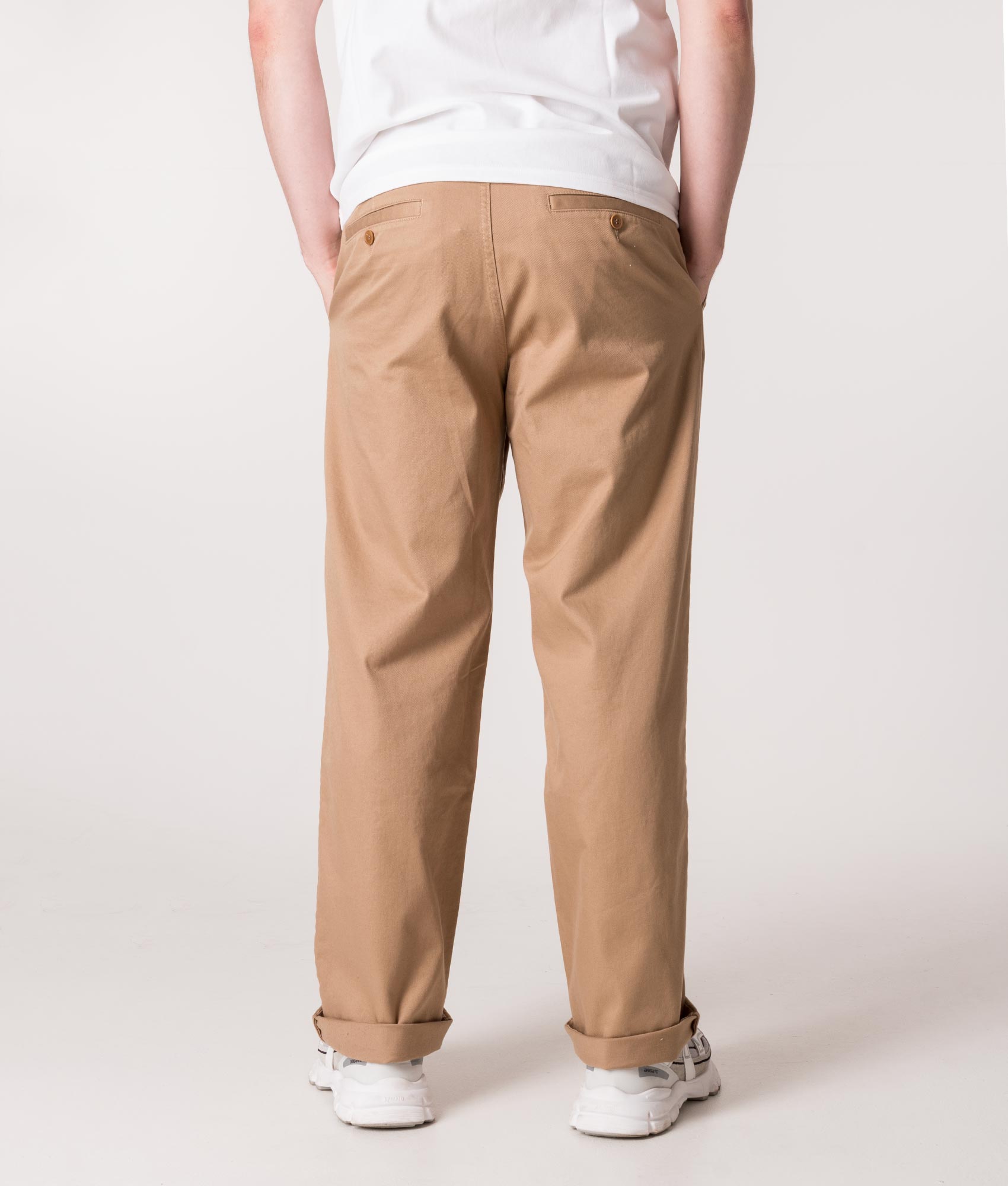 Regular-Fit-Stefan-Classic-Trousers-Khaki-Wood-Wood-EQVVS