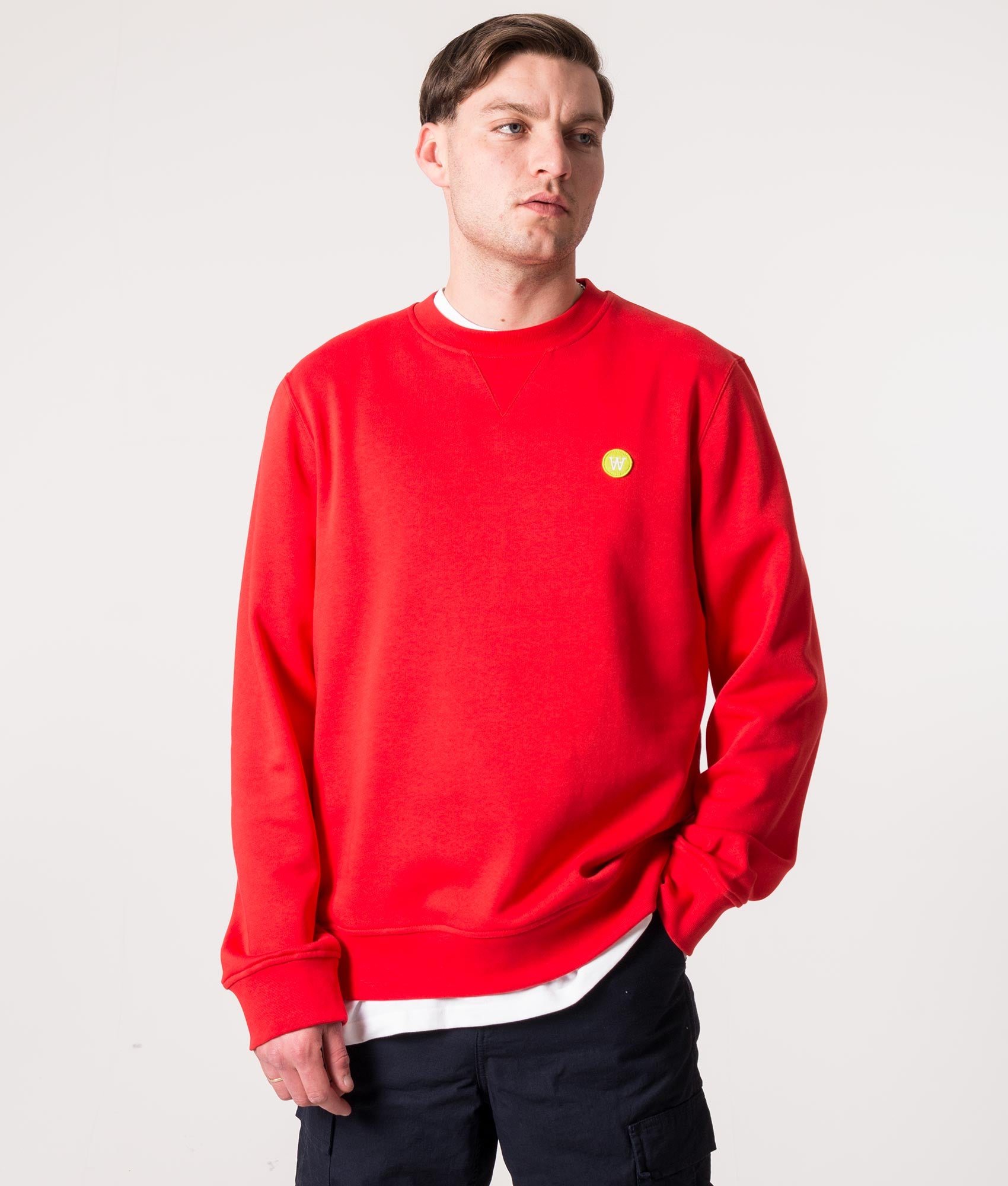 Tye-Sweatshirt-Apple-Red-Wood-Wood-EQVVS