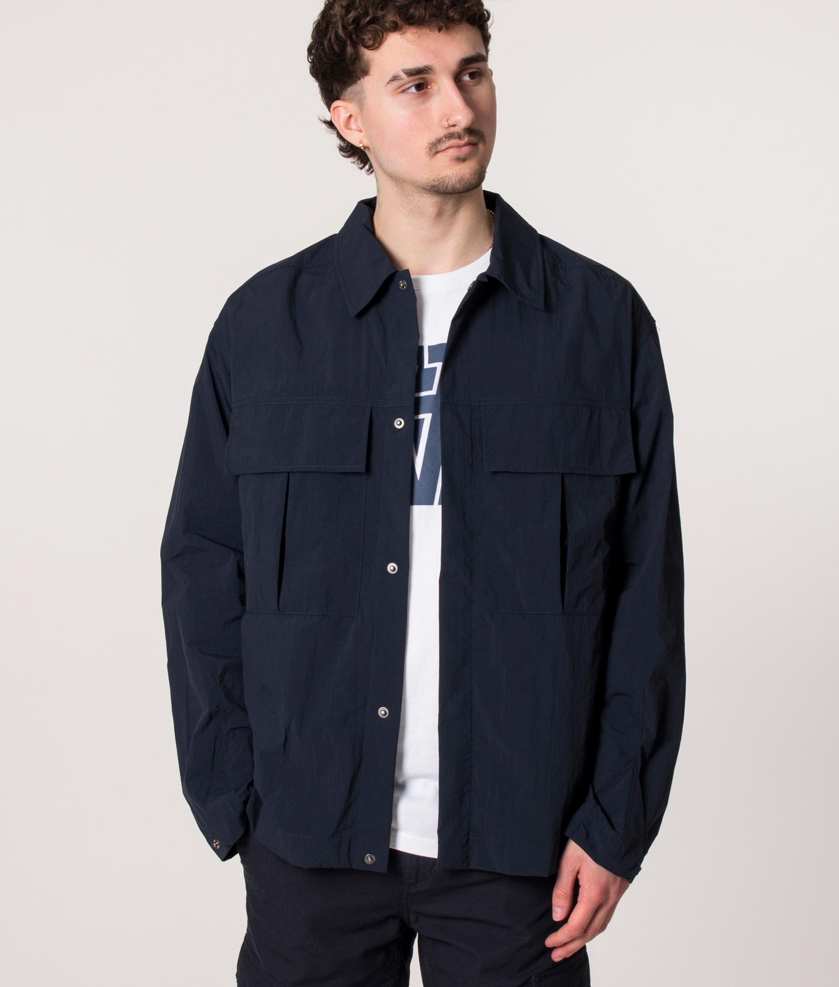 Lennon-Nylon-Overshirt-Navy-Wood-Wood-EQVVS