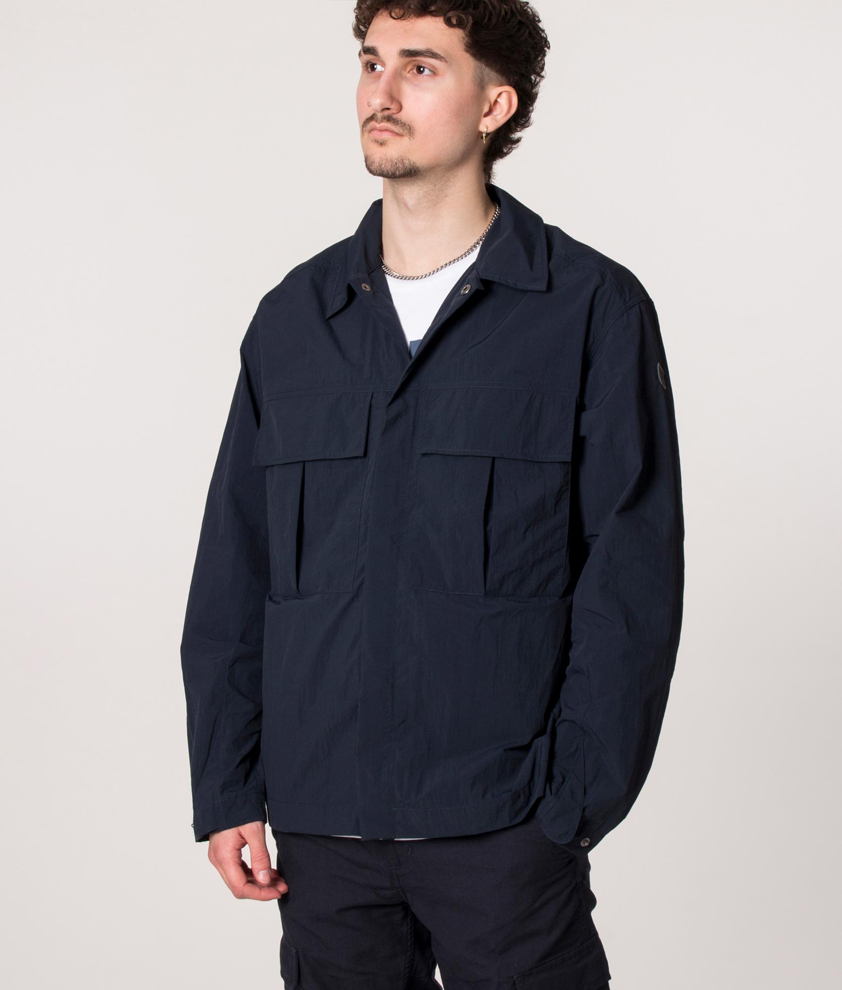 Lennon-Nylon-Overshirt-Navy-Wood-Wood-EQVVS