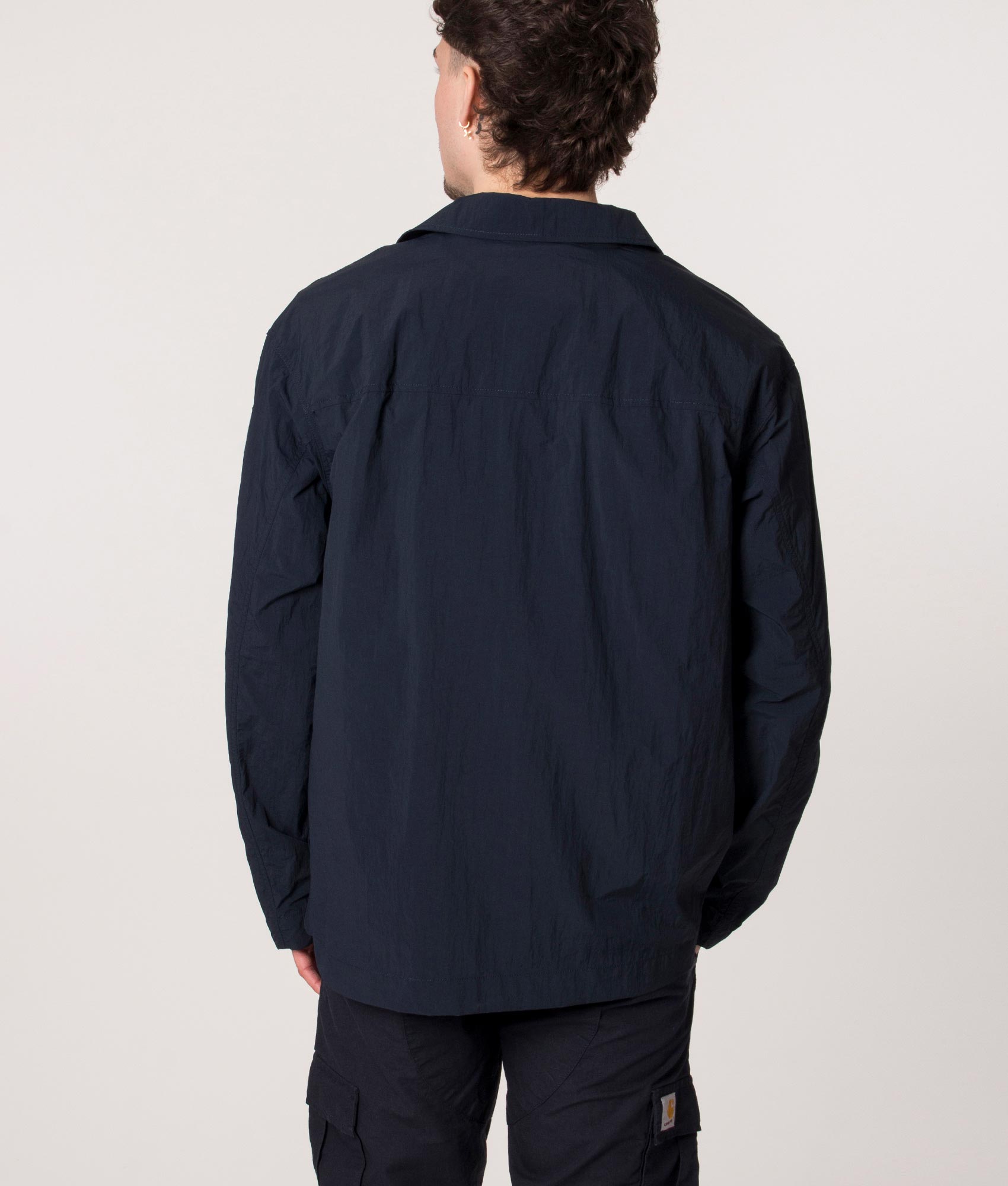 Lennon-Nylon-Overshirt-Navy-Wood-Wood-EQVVS