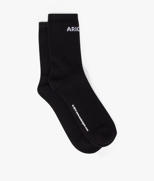 Logo-Tube-Socks-Black-Axel-Arigato-EQVVS