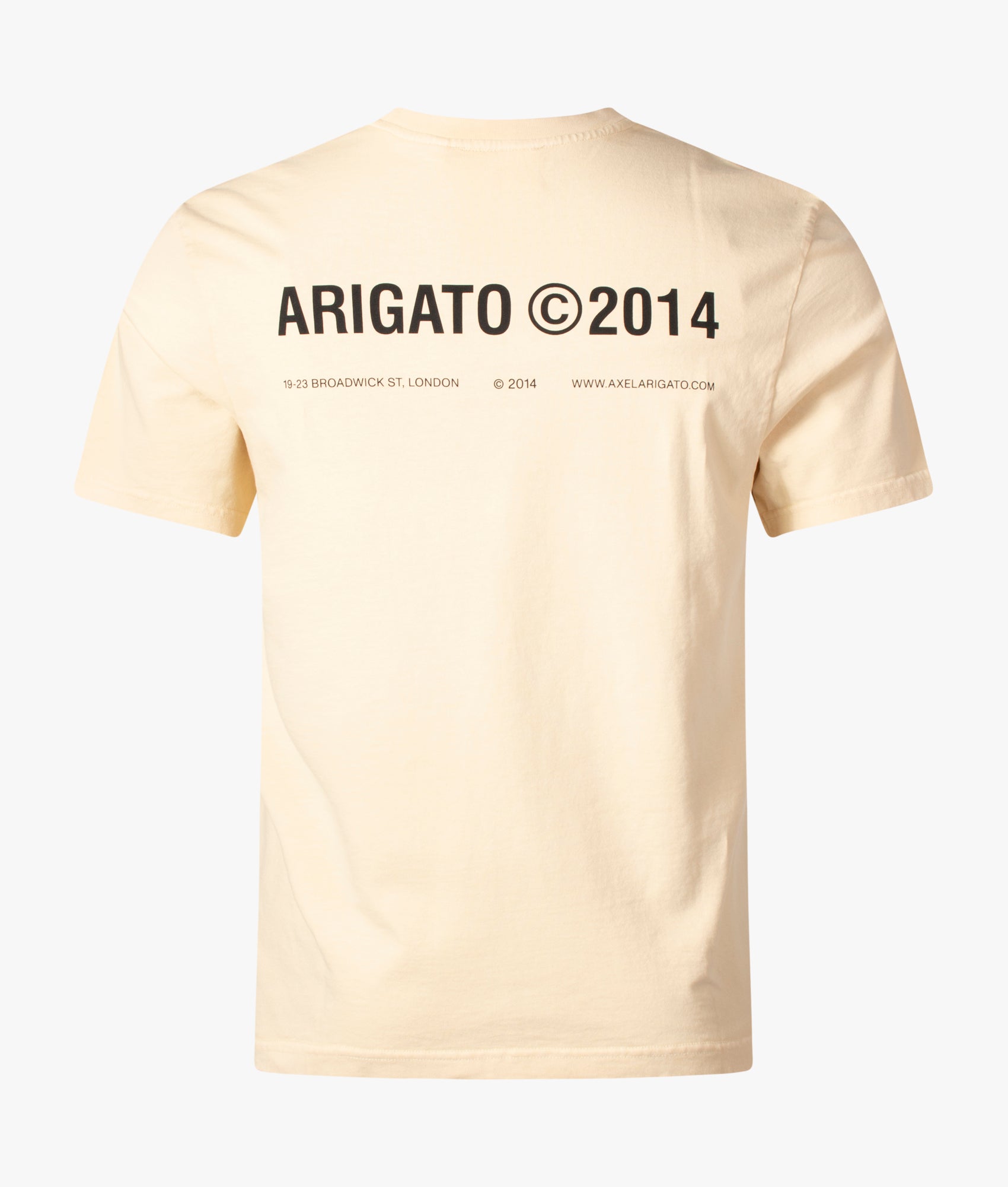 London-T-Shirt-Natural-Yellow-Axel-Arigato-EQVVS
