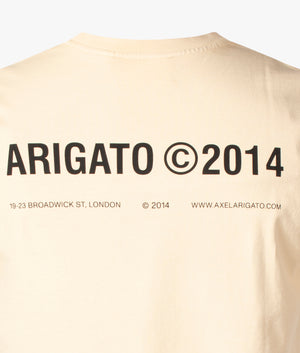 London-T-Shirt-Natural-Yellow-Axel-Arigato-EQVVS