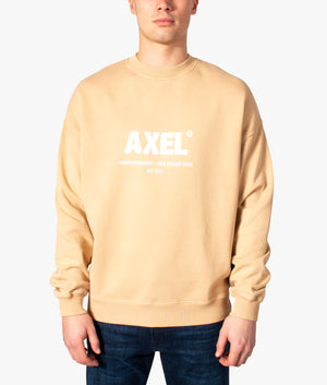 Adios-Sweatshirt-Natural-Peach-Axel-Arigato-EQVVS