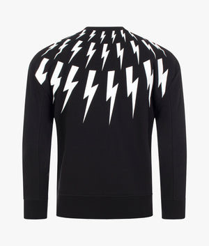 Fair-Isle-Thunderbolt-Sweatshirt-Black-White-Neil-Barrett-EQVVS