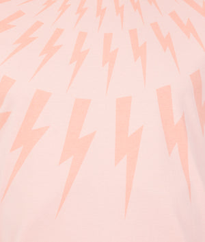 Fair-Isle-Thunderbolt-T-Shirt-Salmon-Neil-Barrett-EQVVS