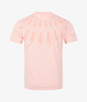 Fair-Isle-Thunderbolt-T-Shirt-Salmon-Neil-Barrett-EQVVS