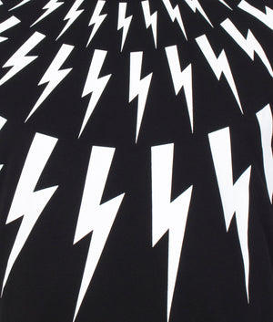 Fair-Isle-Thunderbolt-T-Shirt-Black-White-Neil-Barrett-EQVVS