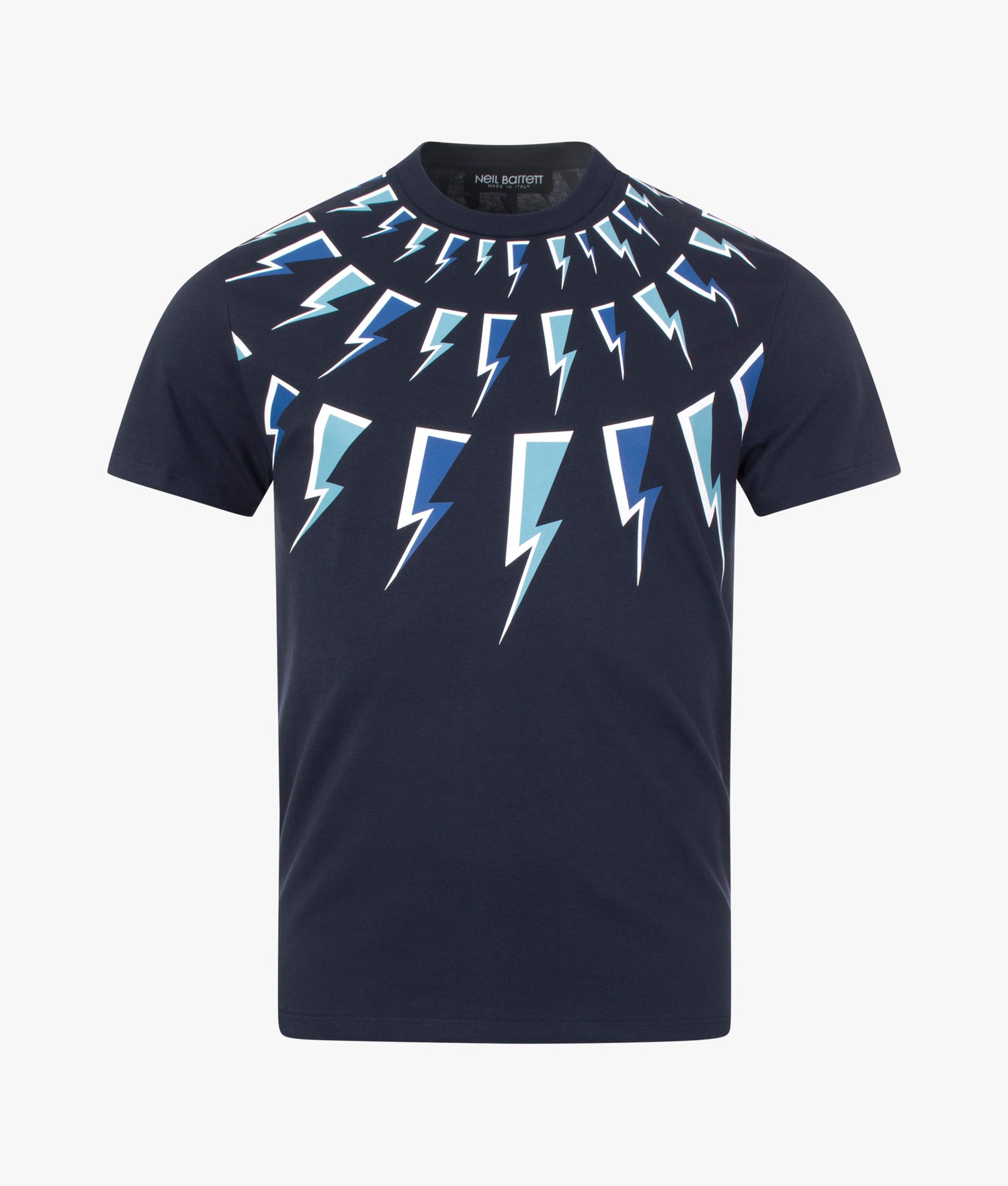 Fair-Isle Comic Bolts T-Shirt | Neil Barrett | EQVVS