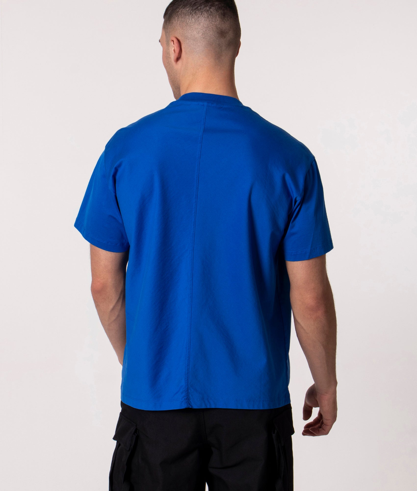 Relaxed-Fit-DJ-Sonic-Bolt-T-Shirt-Colbalt/Dark-Colbalt-Neil-Barrett-EQVVS