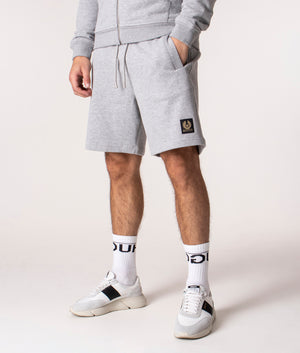 Regular-Fit-Logo-Patch-Sweat-Shorts-Grey-Melange-Belstaff-EQVVS