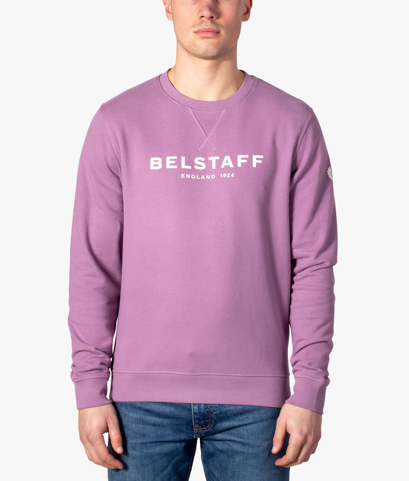 Belstaff-1924-Sweatshirt-Lavender/Off-White-Belstaff-EQVVS