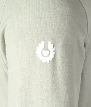 Belstaff-1924-Sweatshirt-Laurel-Green/Off-White-Belstaff-EQVVS