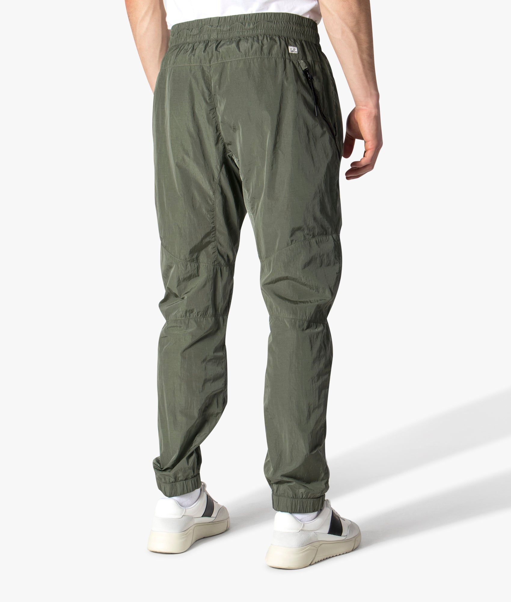 【新品】C.P. COMPANY military goggle pants C.P. COMPANY Slim-Fit Tapered Logo-Appliquéd Stretch-Cotton