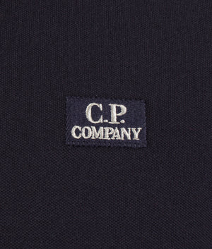 Stretch Pique L/S 1/4 Zip Polo Shirt