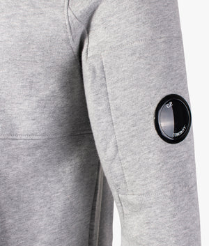 Diagonal-Raise-Fleece-Hoodie-Grey-Melange-CP-Company-EQVVS