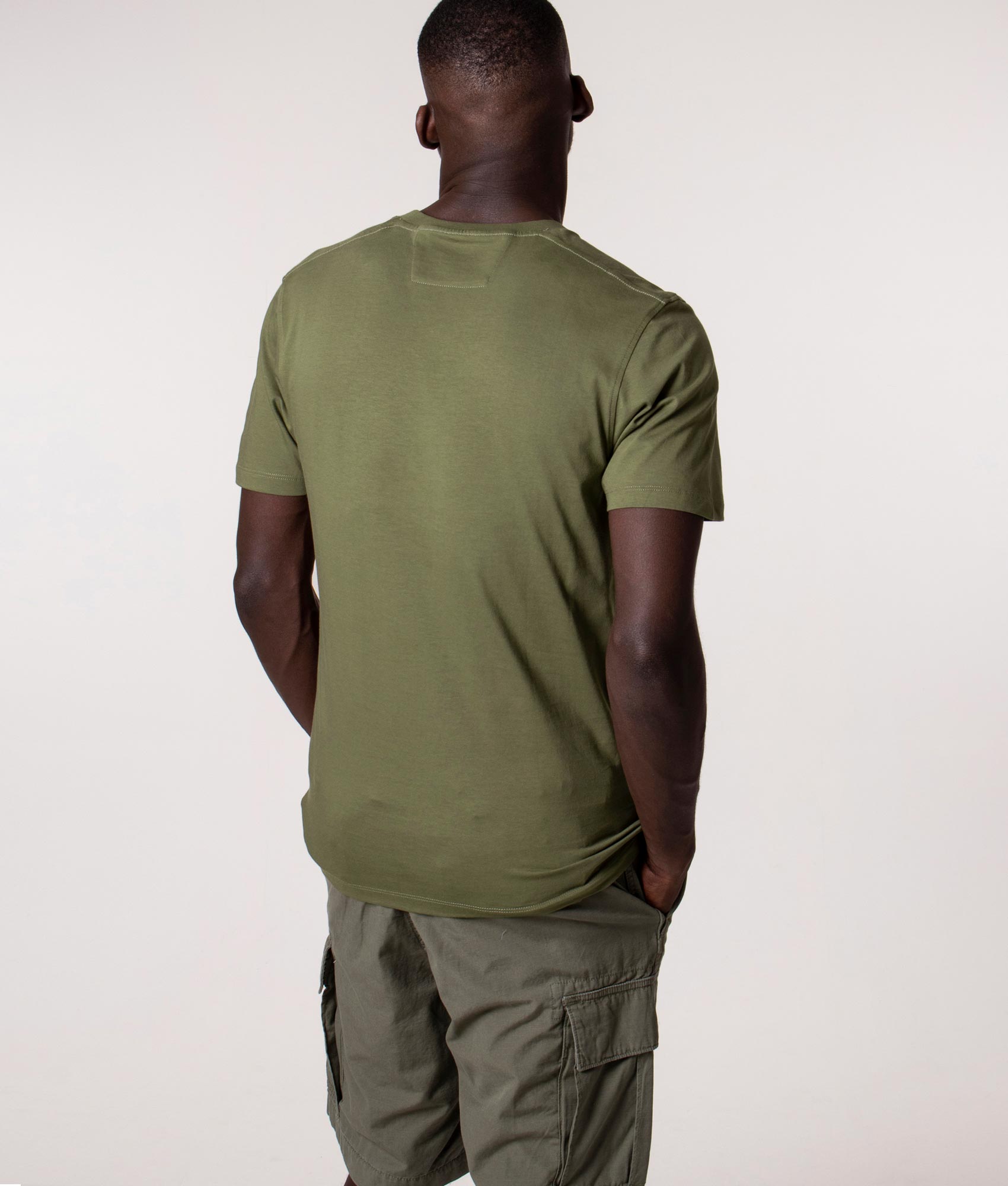Relaxed-Fit-30/1-T-Shirt-Olive-CP-Company-EQVVS