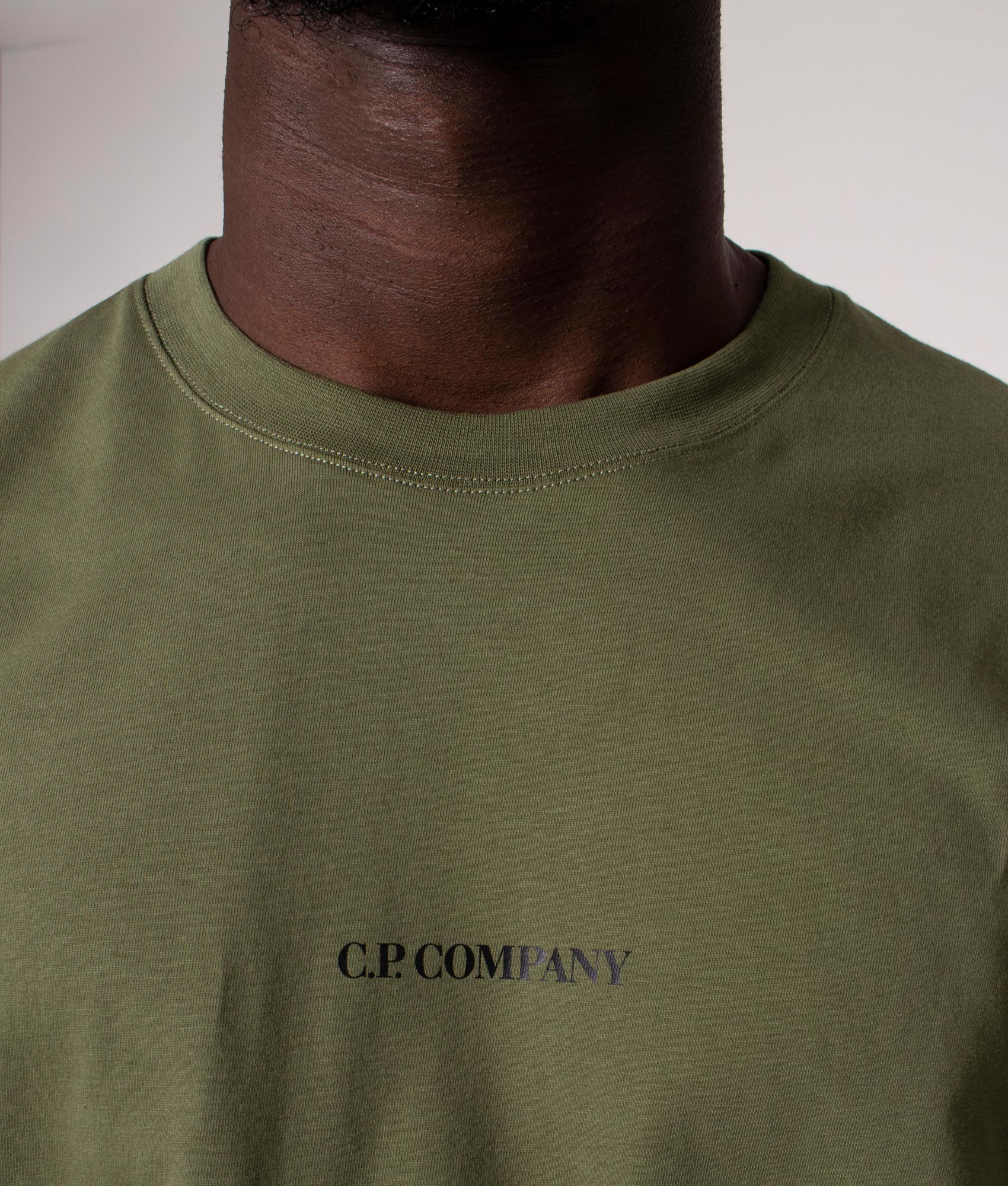 Relaxed-Fit-30/1-T-Shirt-Olive-CP-Company-EQVVS