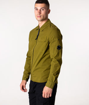 Gabardine-Overshirt-Green-Moss-CP-Company-EQVVS