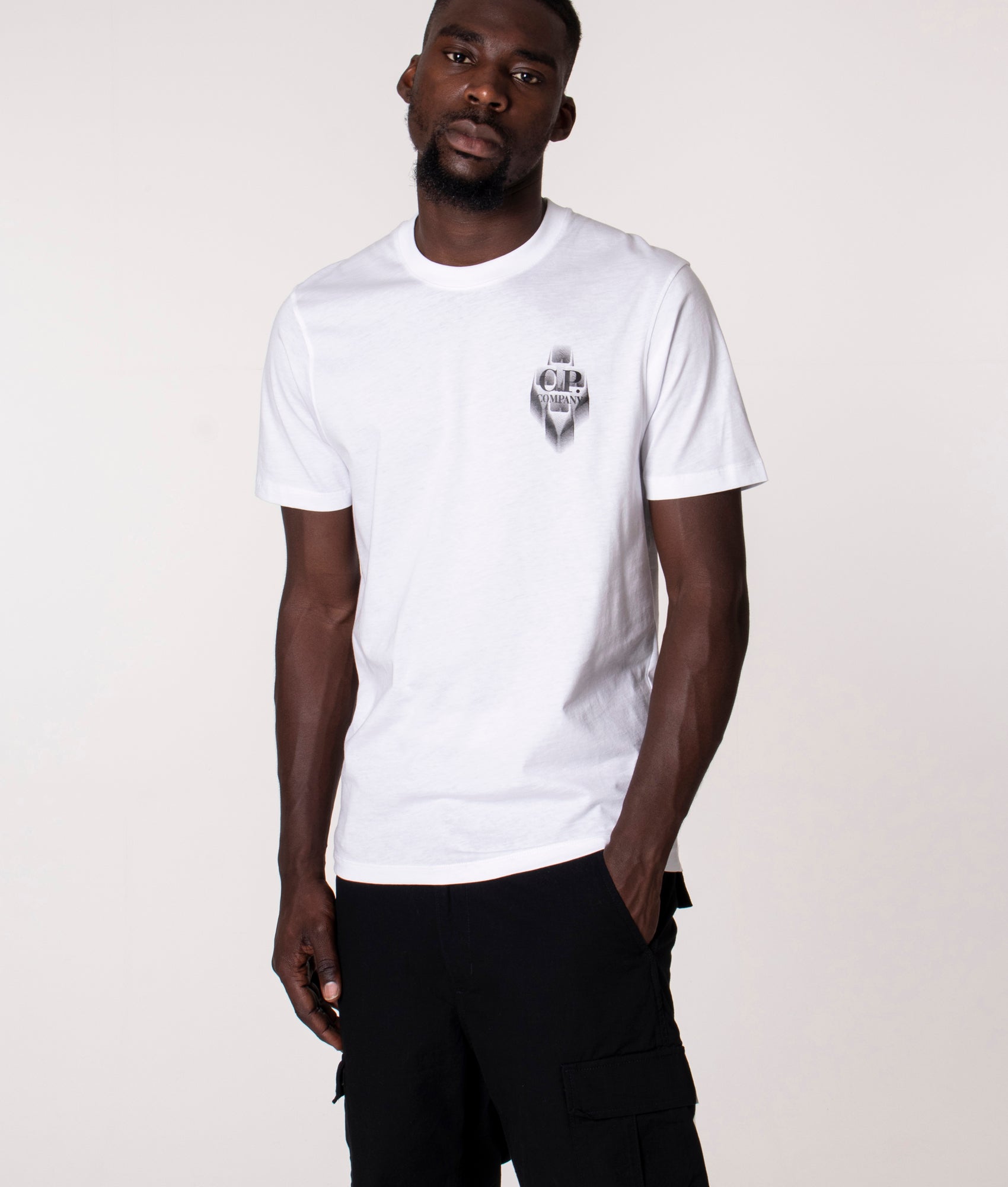 Relaxed-Fit-30/1-T-Shirt-Gauze-White-CP-Company-EQVVS