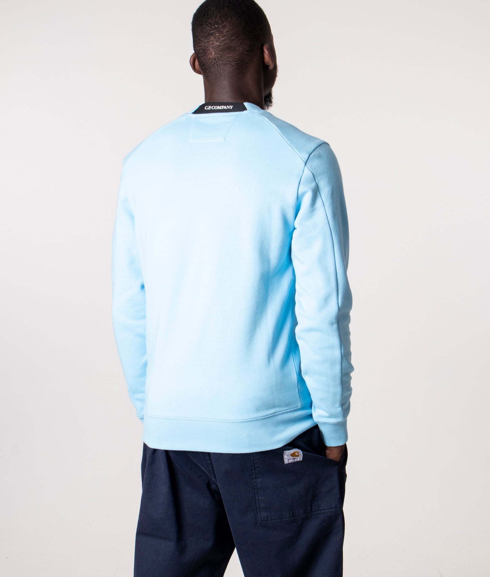 Diagonal-Raised-Fleece-Sweatshirt-Sky-Blue-CP-Company-EQVVS
