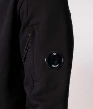 Diagonal-Raised-Fleece-Sweatshirt-Black-CP-Company-EQVVS