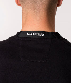 Diagonal-Raised-Fleece-Sweatshirt-Black-CP-Company-EQVVS