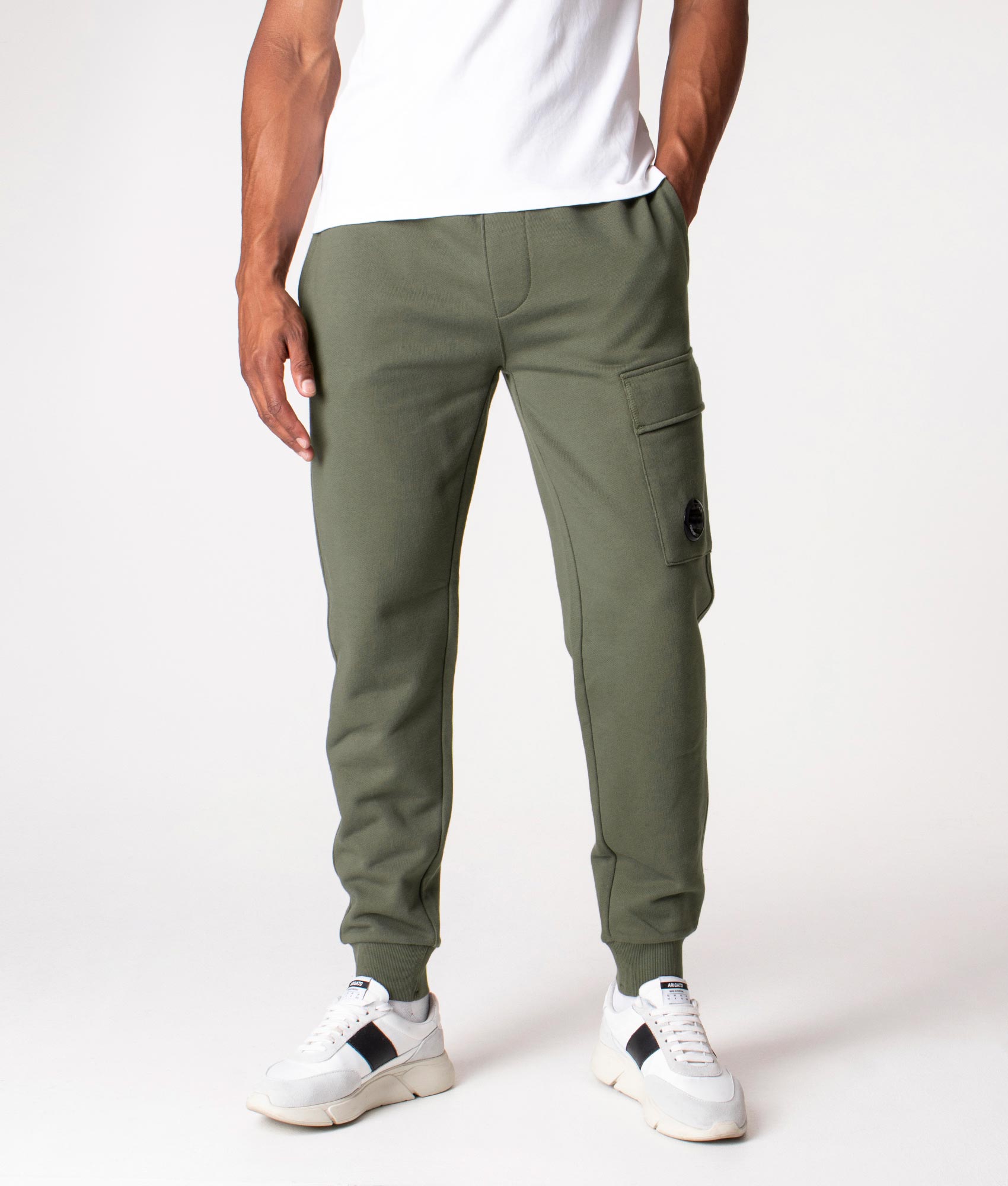 Regular-Fit-Diagonal-Raised-Fleece-Cargo-Joggers-Thyme-CP-Company-EQVVS