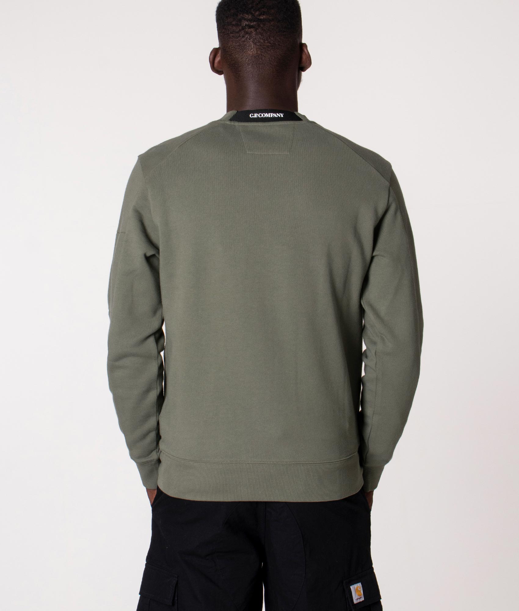 Diagonal-Raised-Fleece-Sweatshirt-Thyme-CP-Company-EQVVS