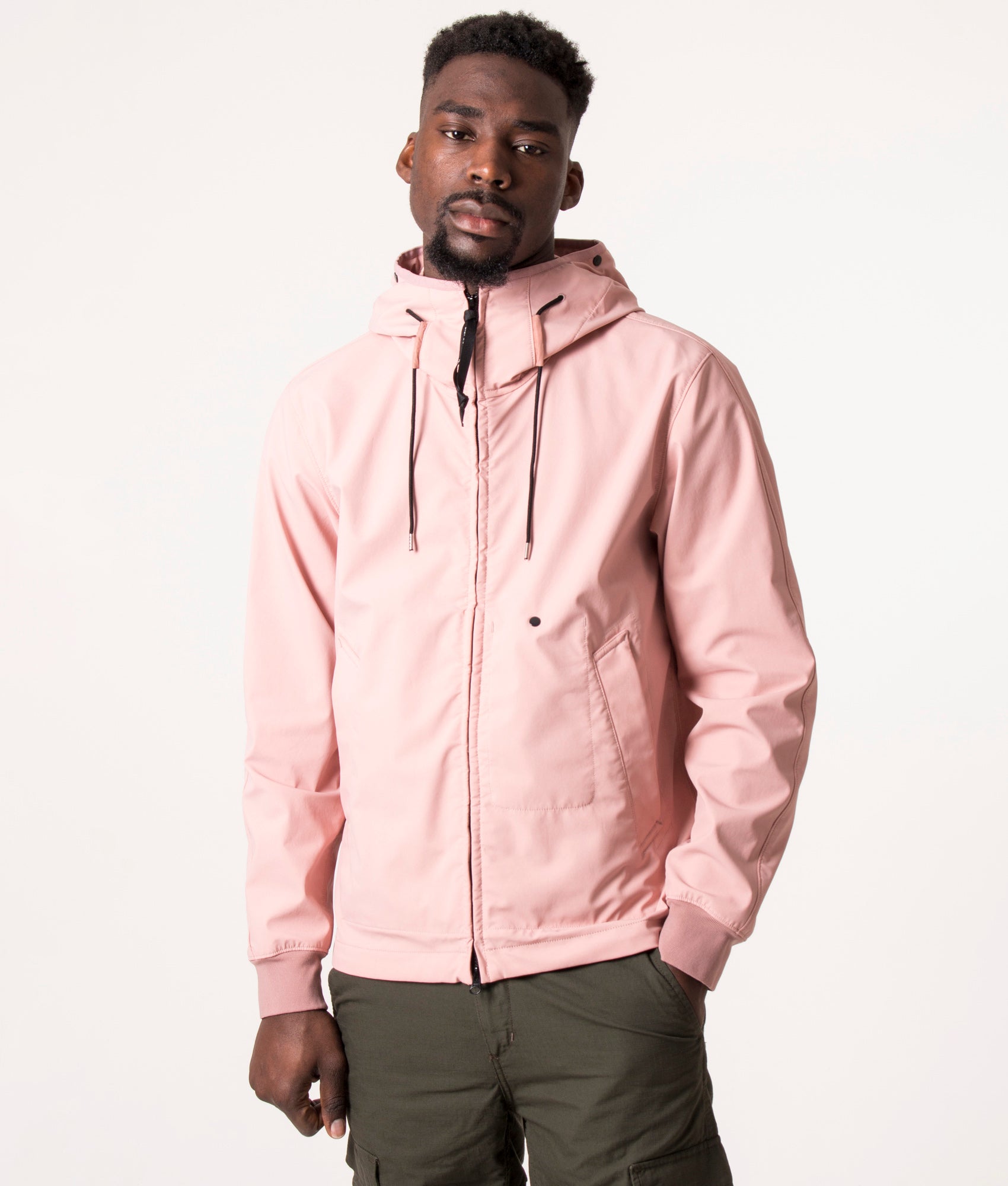 GD Shell Goggle Jacket Pale Mauve | C.P. Company | EQVVS