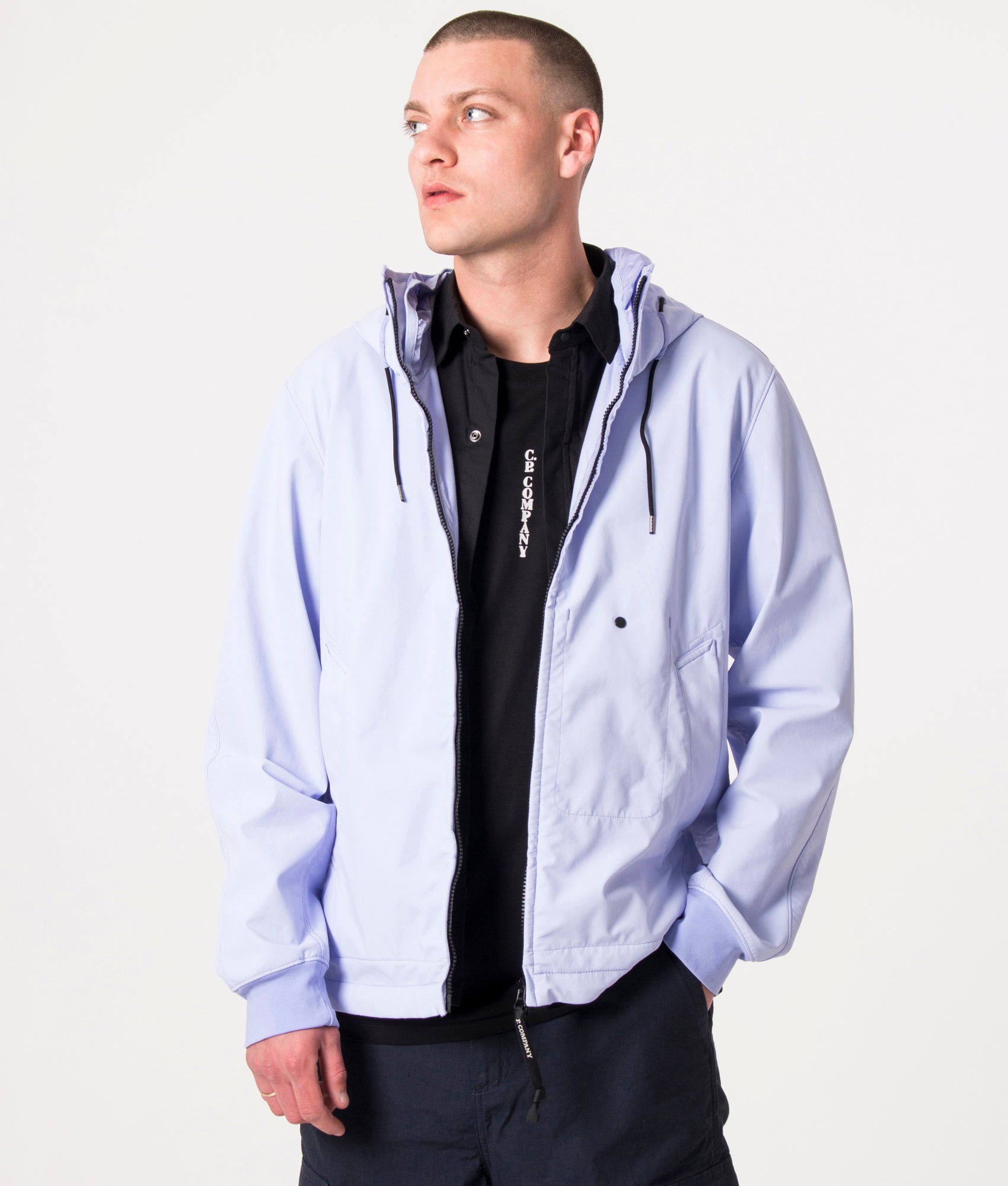 GD Shell Goggle Jacket Cosmic Sky | C.P. Company | EQVVS
