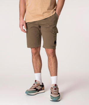 Regular-Fit-Light-Fleece-Cargo-Sweat-Shorts-Lead-Gray-C.P.-Company-EQVVS