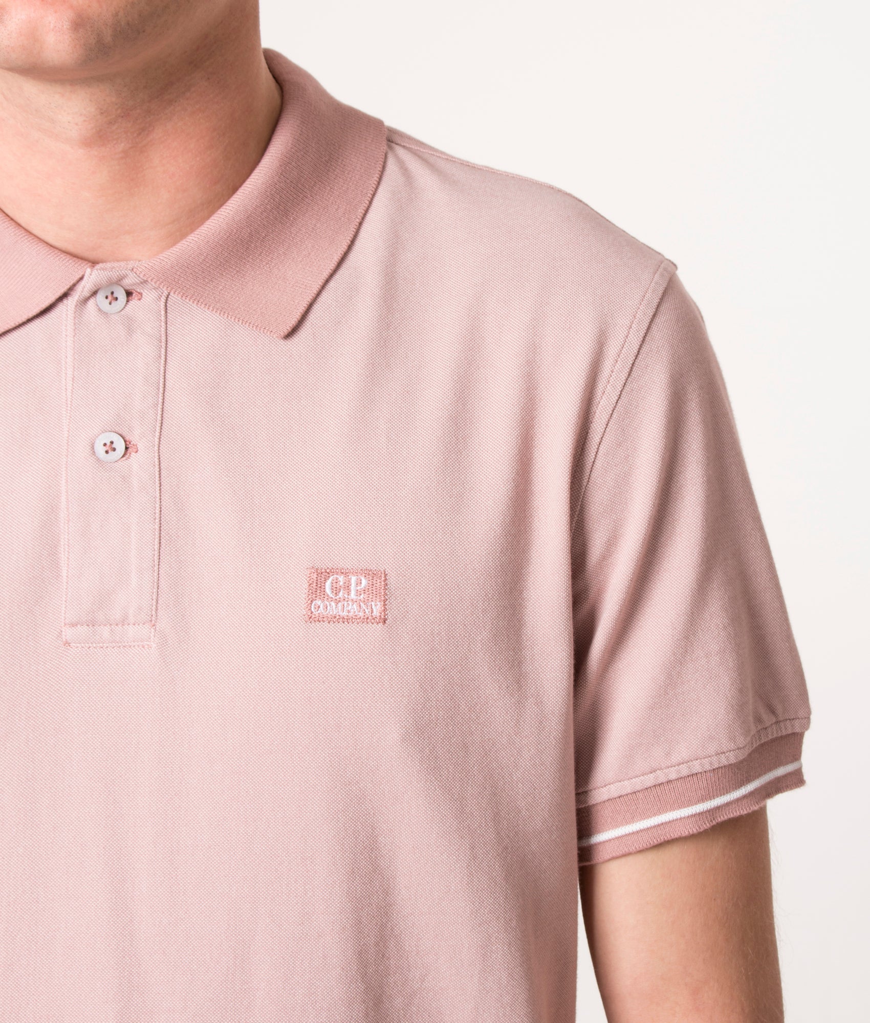 Tacting-Piquet-Logo-Polo-Shirt-Pale-Mauve-C.P.-Company-EQVVS