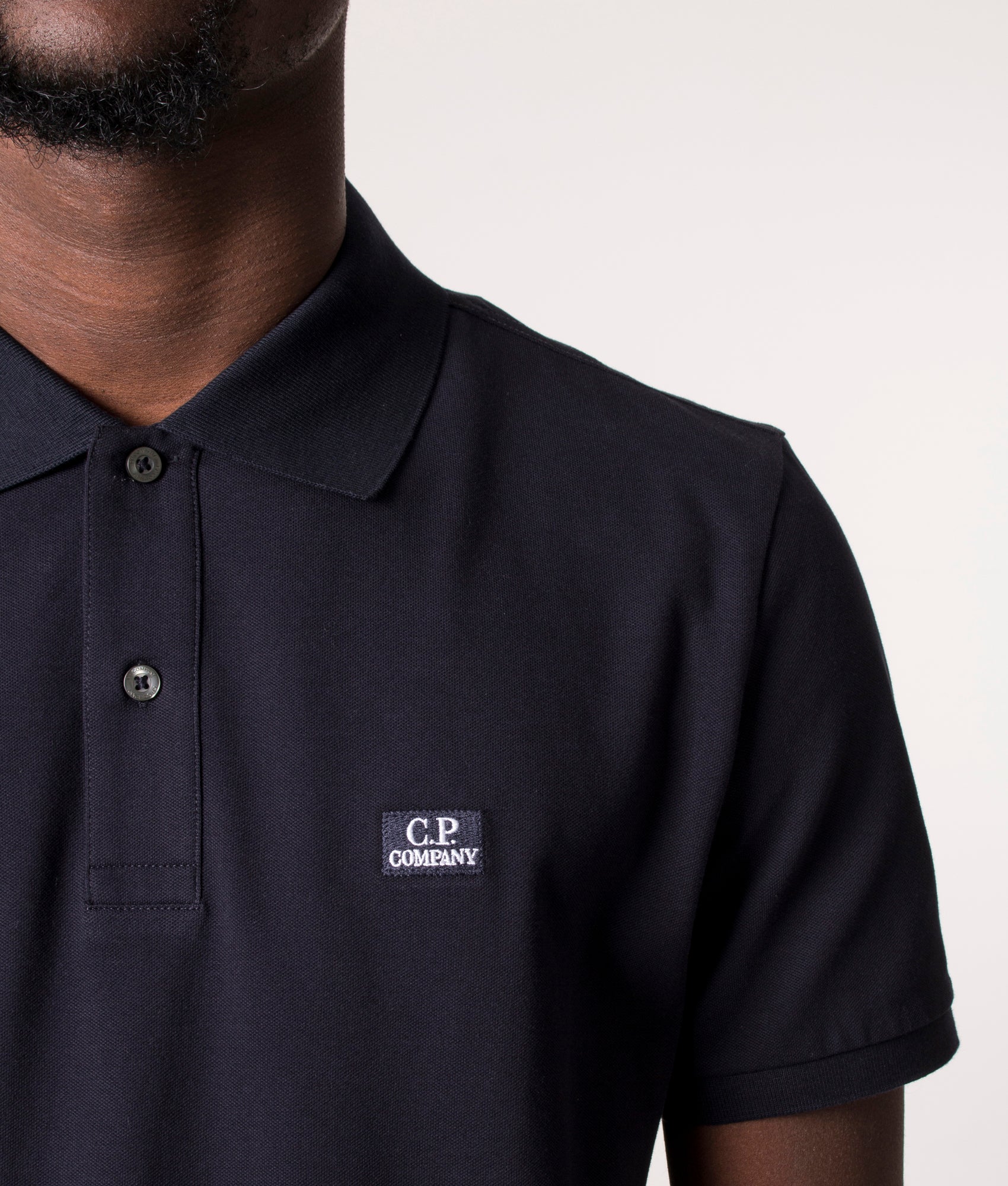 Stretch-Pique-Polo-Shirt-Total-Eclipse-C.P.-Company-EQVVS