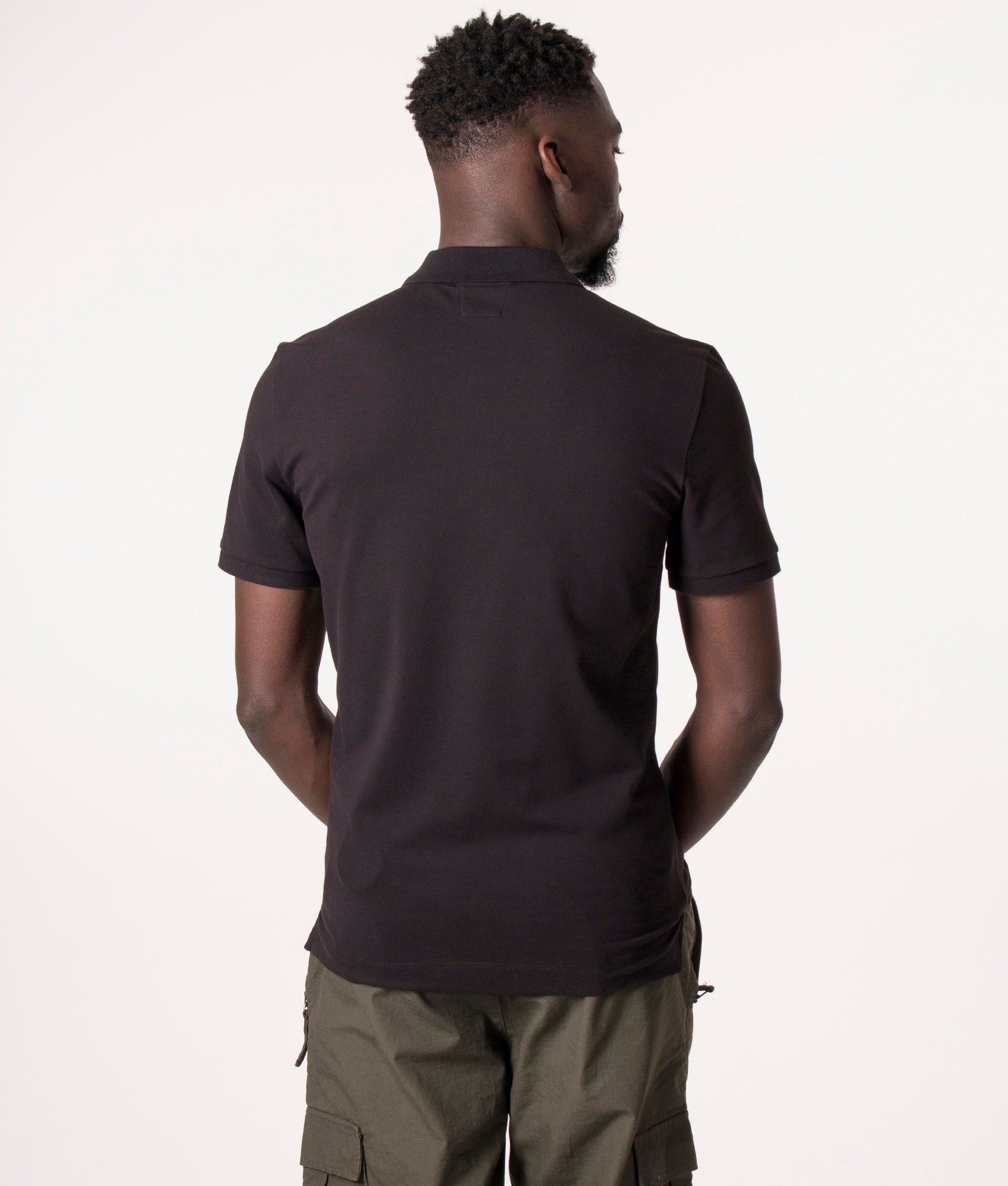Slim-Fit-Quarter-Zip-Stretch-Pique-Polo-Shirt-Black-C.P.-Company-EQVVS