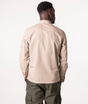 Quarter-Zip-Rip-Stop-Smock-Cobblestone-C.P.-Company-EQVVS