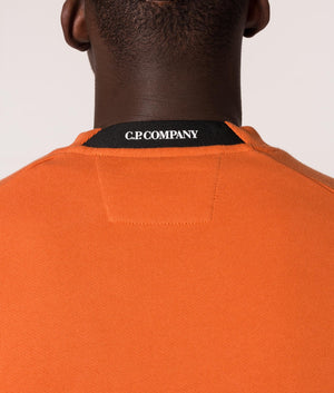 Diagonal-Raised-Fleece-Sweatshirt-Harvest-Pumpkin-C.P.-Company-EQVVS